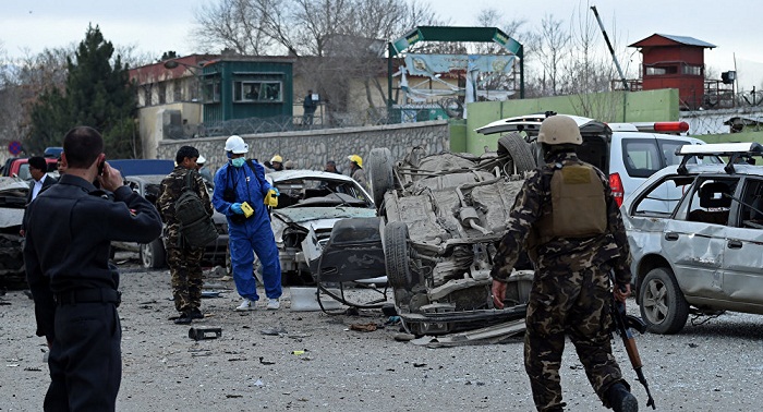 Strong explosion rocks Afghan Capital Kabul 
